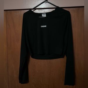 Gymshark long sleeve crop top